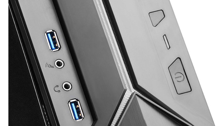 Schnelle USB3 Anschlüsse an der Front